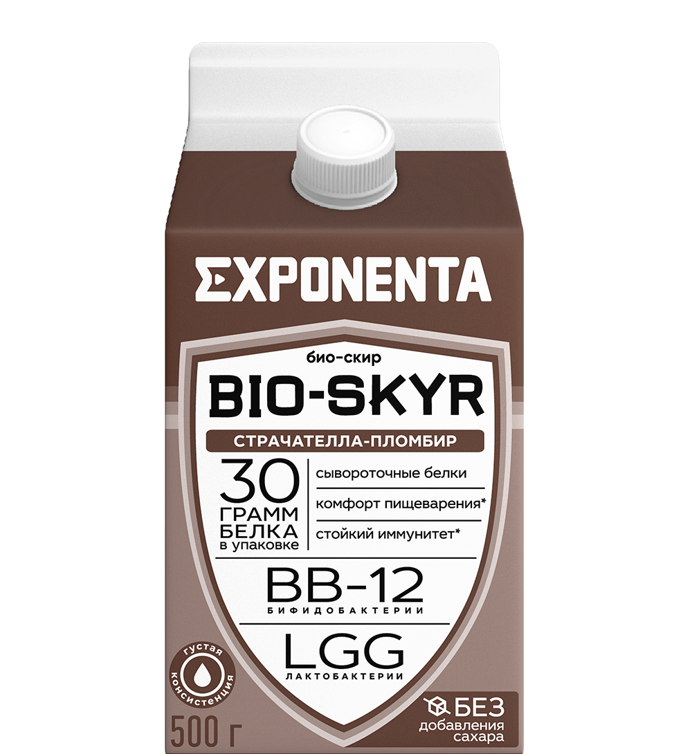 EXPONENTA BIO-SKYR страчателла-пломбир
