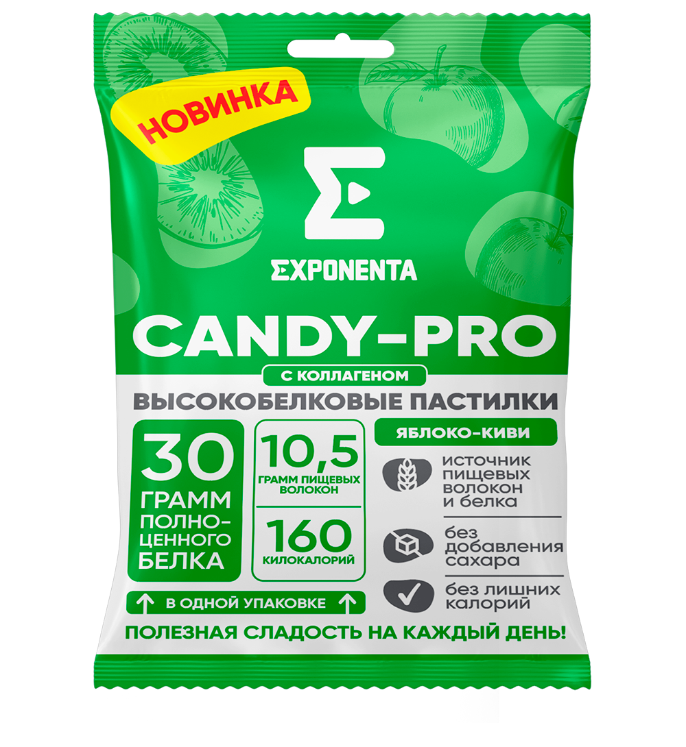EXPONENTA CANDY-PRO яблоко-киви