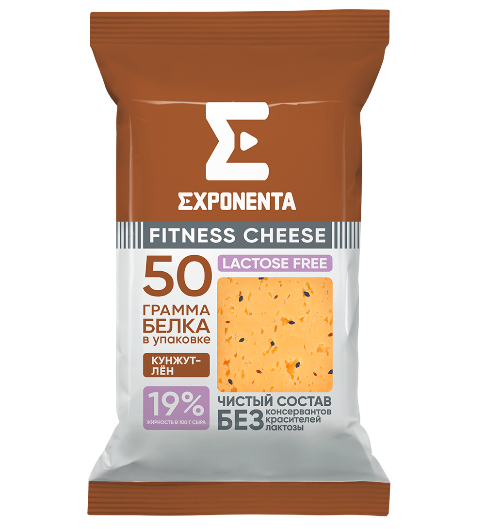 EXPONENTA FITNESS CHEESE с кунжутом и льном