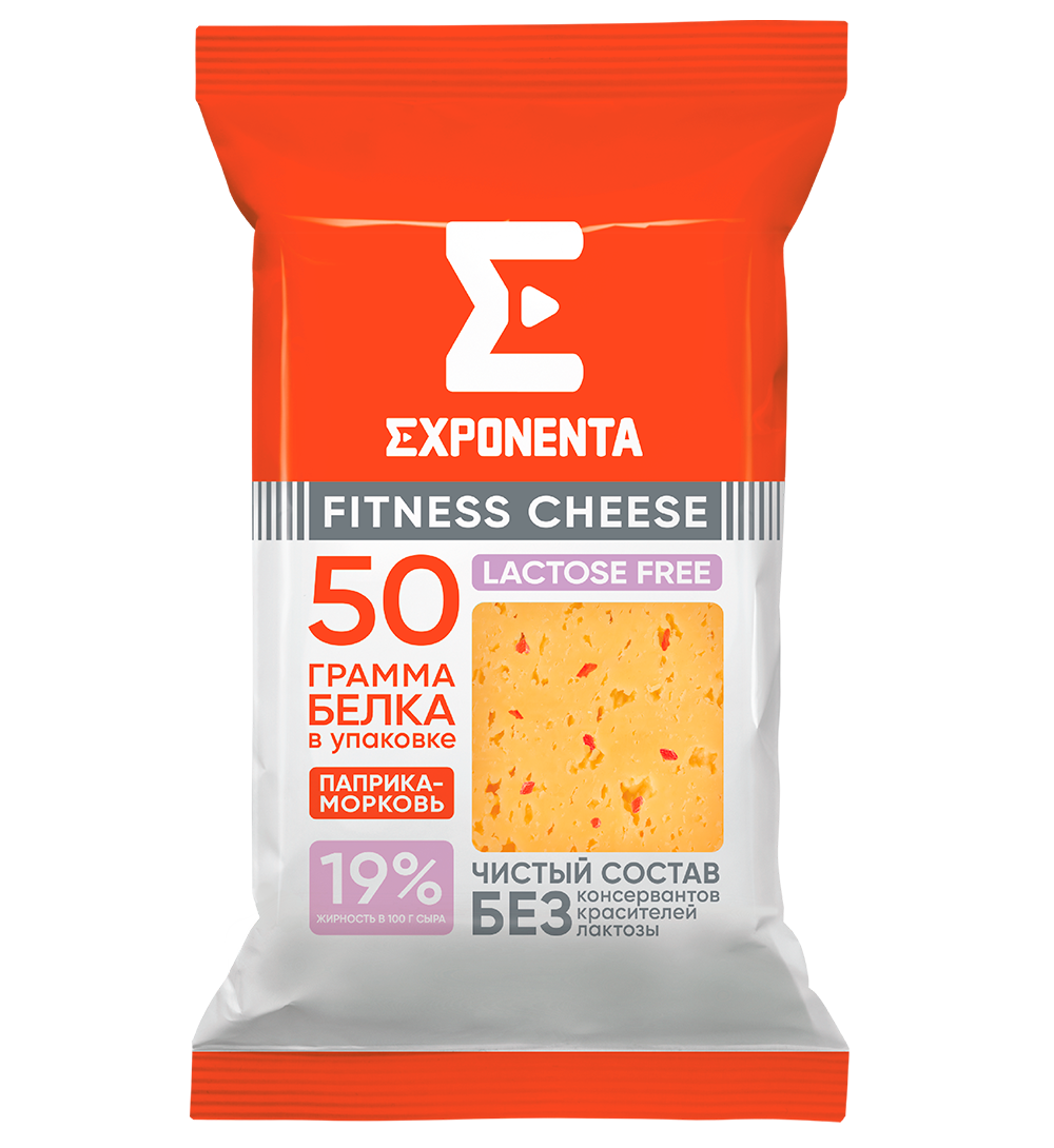 EXPONENTA FITNESS CHEESE с паприкой и морковью