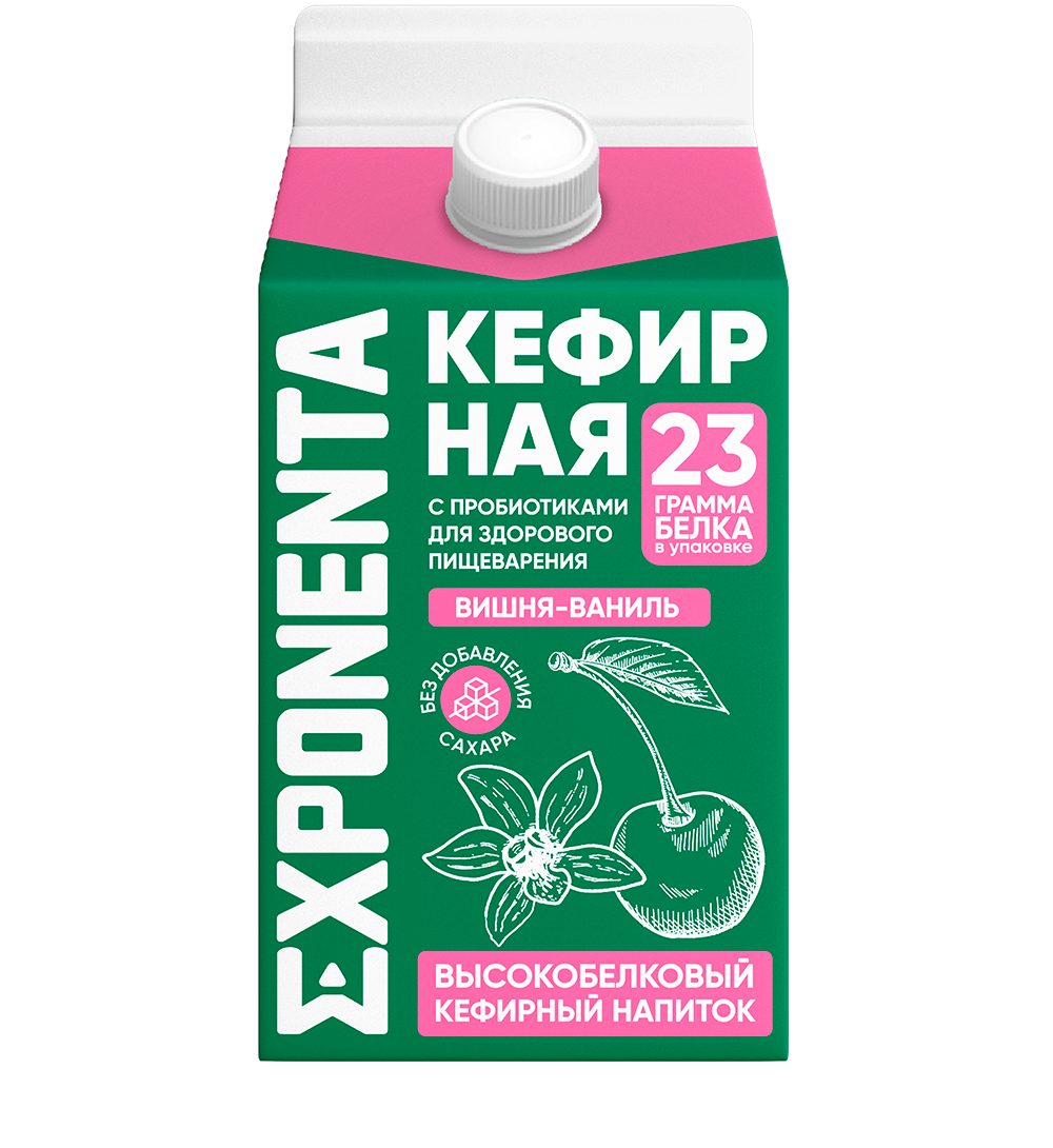EXPONENTA КЕФИРНАЯ вишня-ваниль